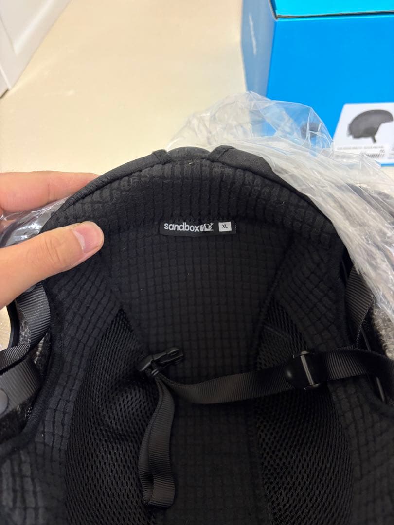 23-24 sandbox ICON マットブラック XL ヘルメット