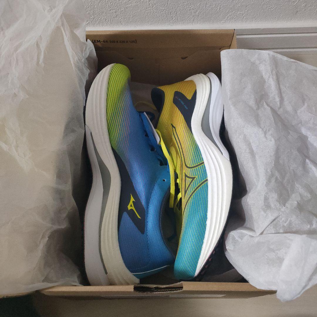 ウエーブリベリオンフラッシュ　ミズノ　 ランニングシューズ　28.5cm