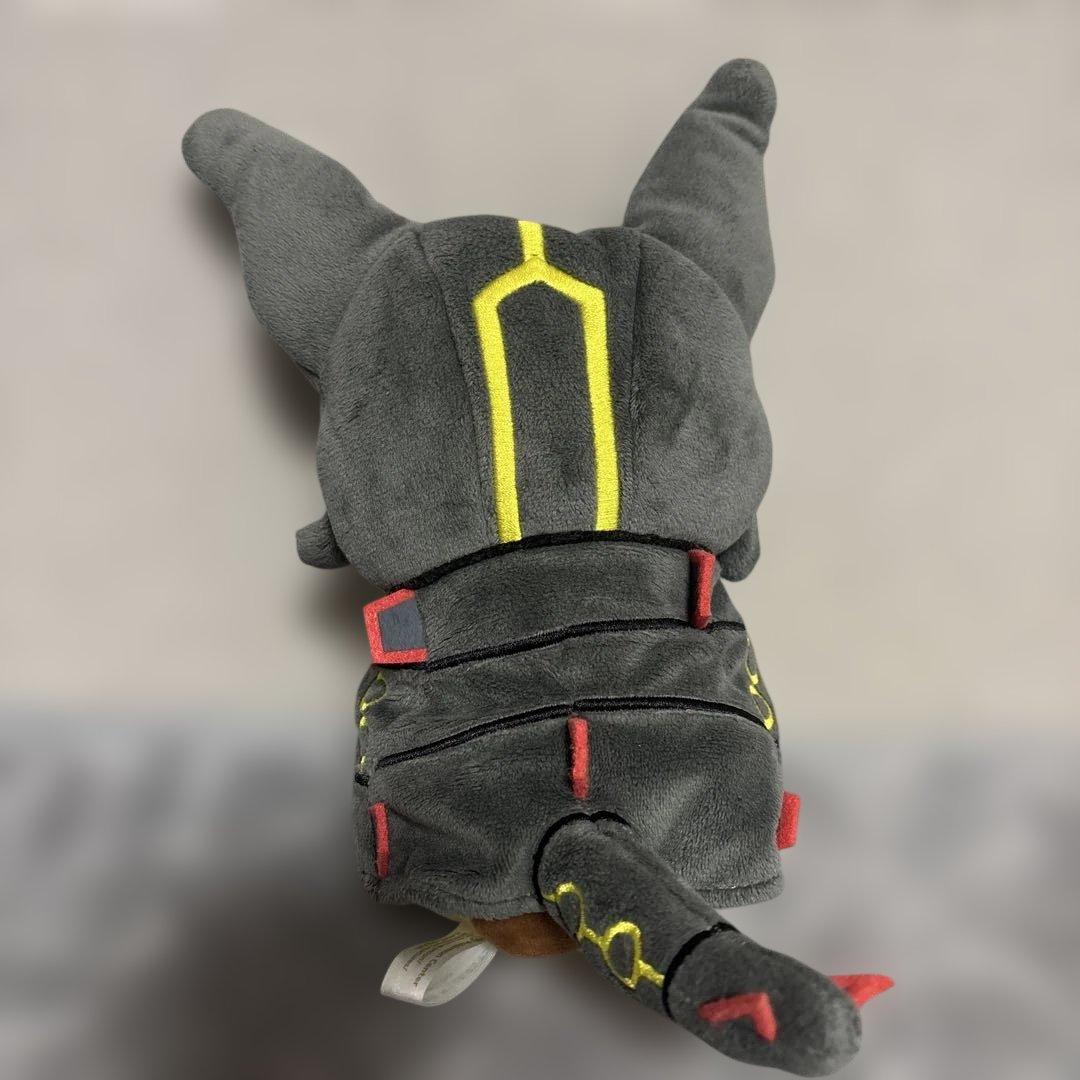 A*e様 ポケモン　黒いレックウザのポンチョを着たピカチュウ　ぬいぐるみ