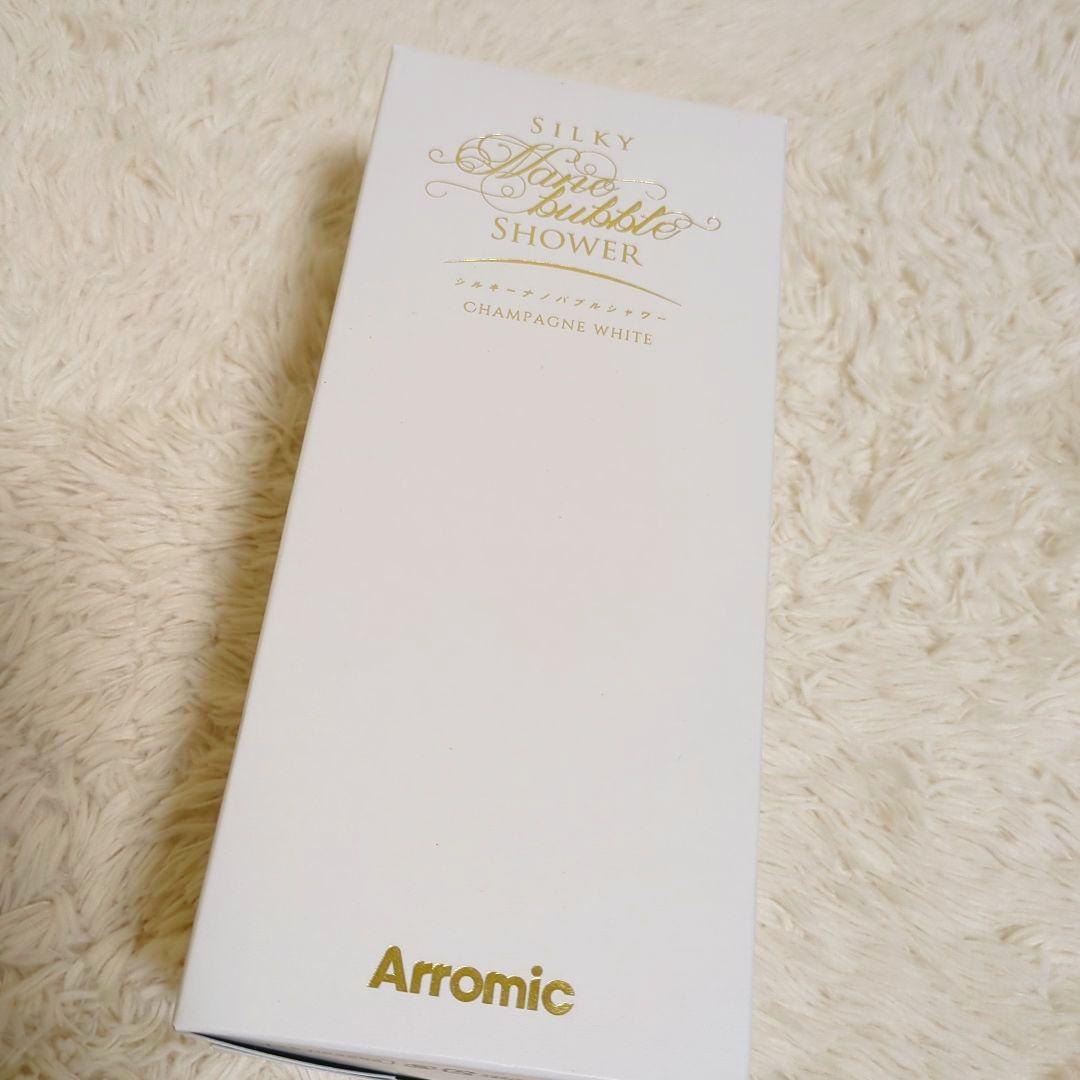 新品未使用　シルキー泡バブルシャワー JSNB1-CW シャンパンホワイト