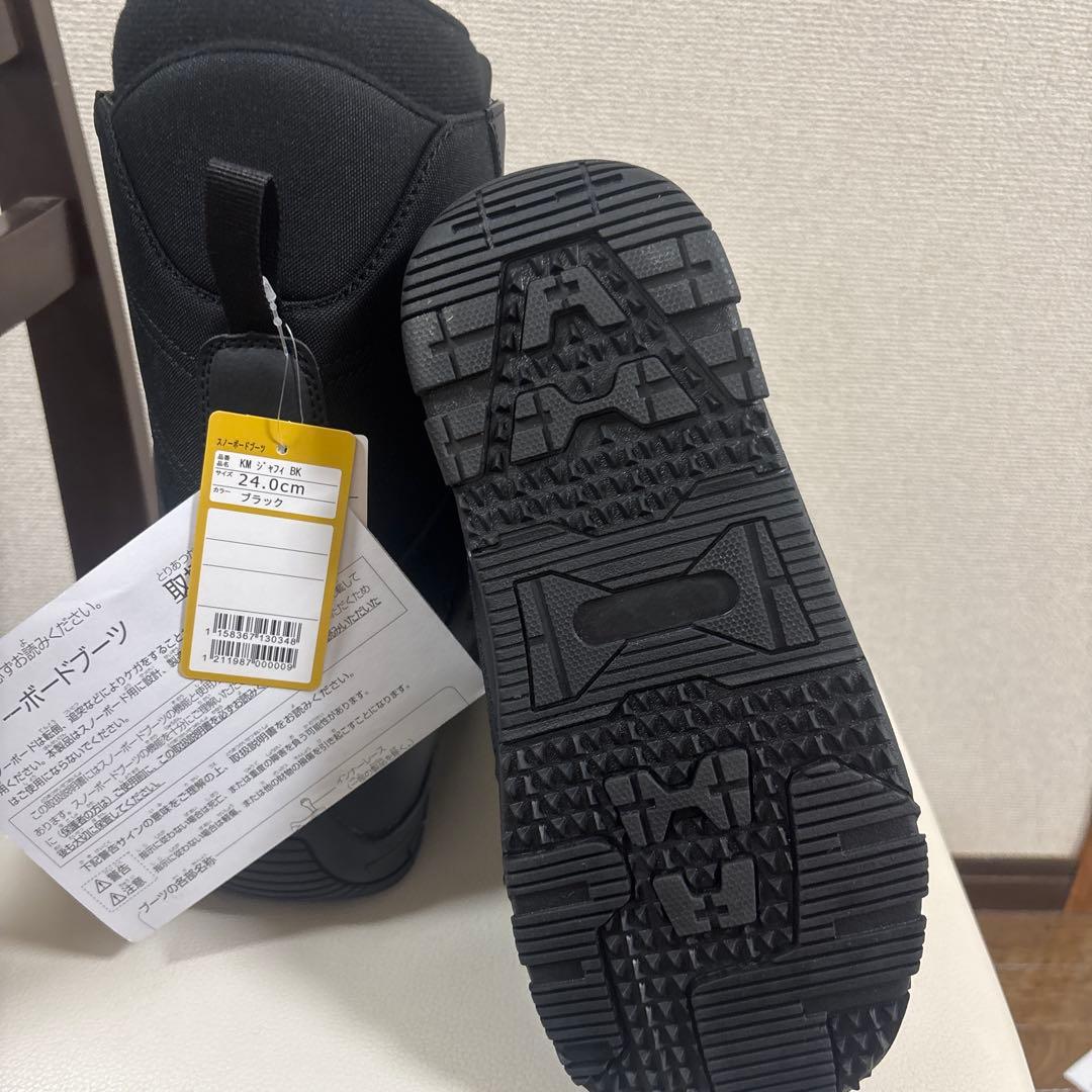 kisamark ソフトブーツ 24.0cm ブラック