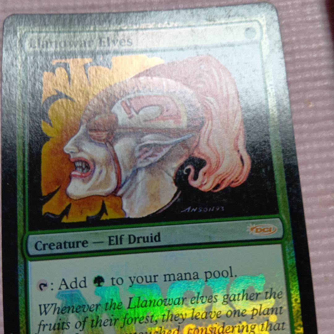 MTG ラノワールのエルフ Foil プロモ 4枚セット 英語