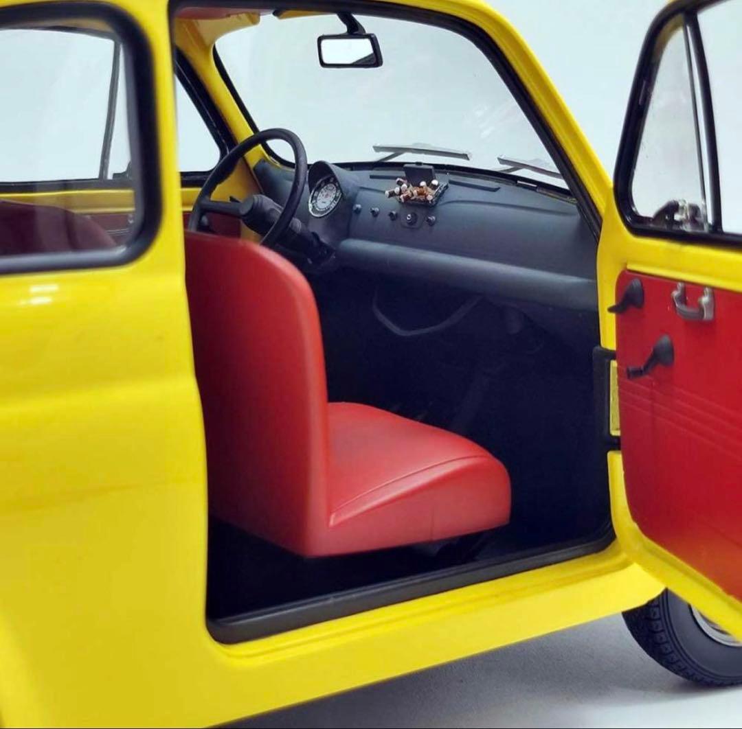 ルパン三世 カリオストロの城 FIAT 500 1/12 ダイキャスト完成品