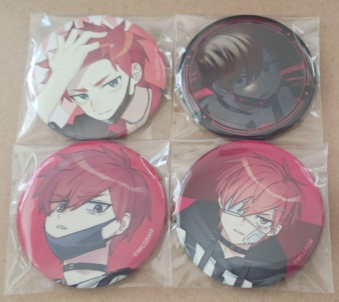 MILGRAM ミルグラム フータ 缶バッジ