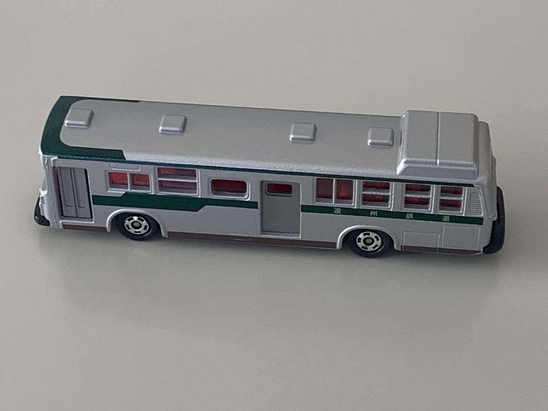 ◆日本製【1/100 遠鉄バス ロングトミカ 三菱ふそうワンマンバス 遠州鉄道】