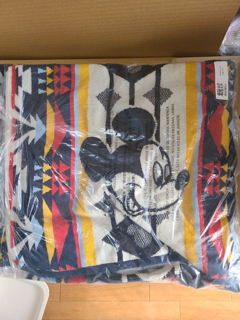 【新品】レア ペンドルトン × ミッキーマウス ブランケット 90周年 A＆F