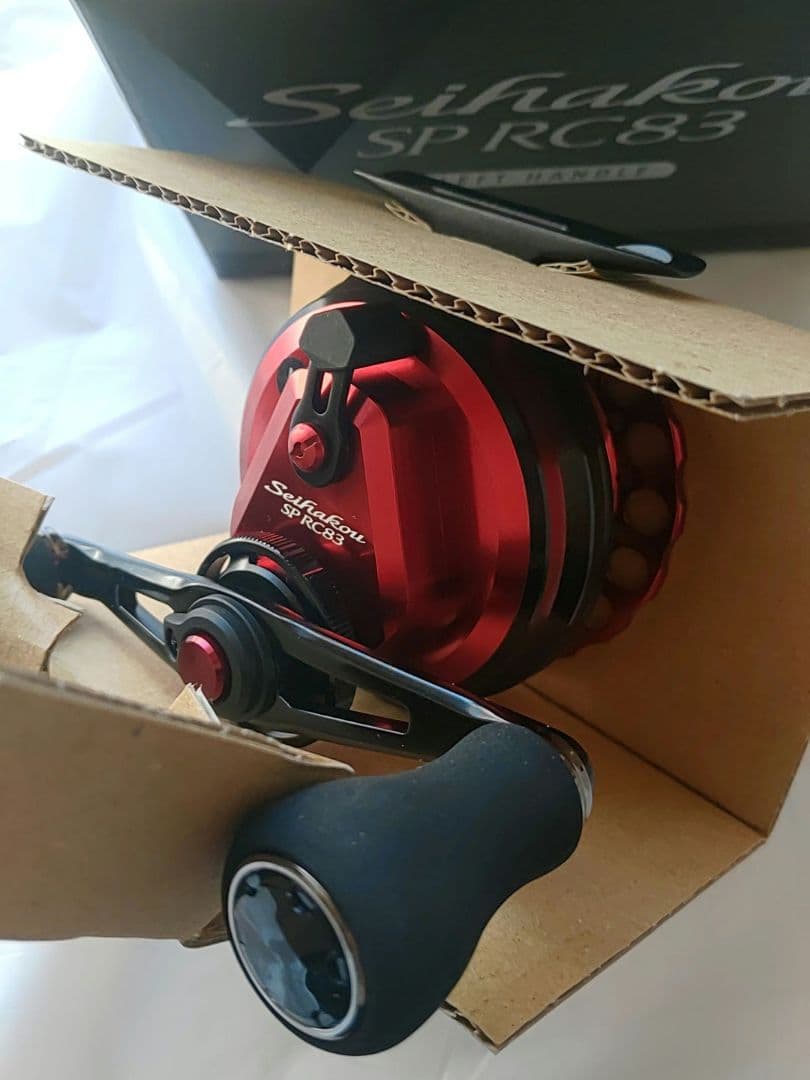 新品未使用　SHIMANO シマノ セイハコウ　SP RC83 リール 左巻き