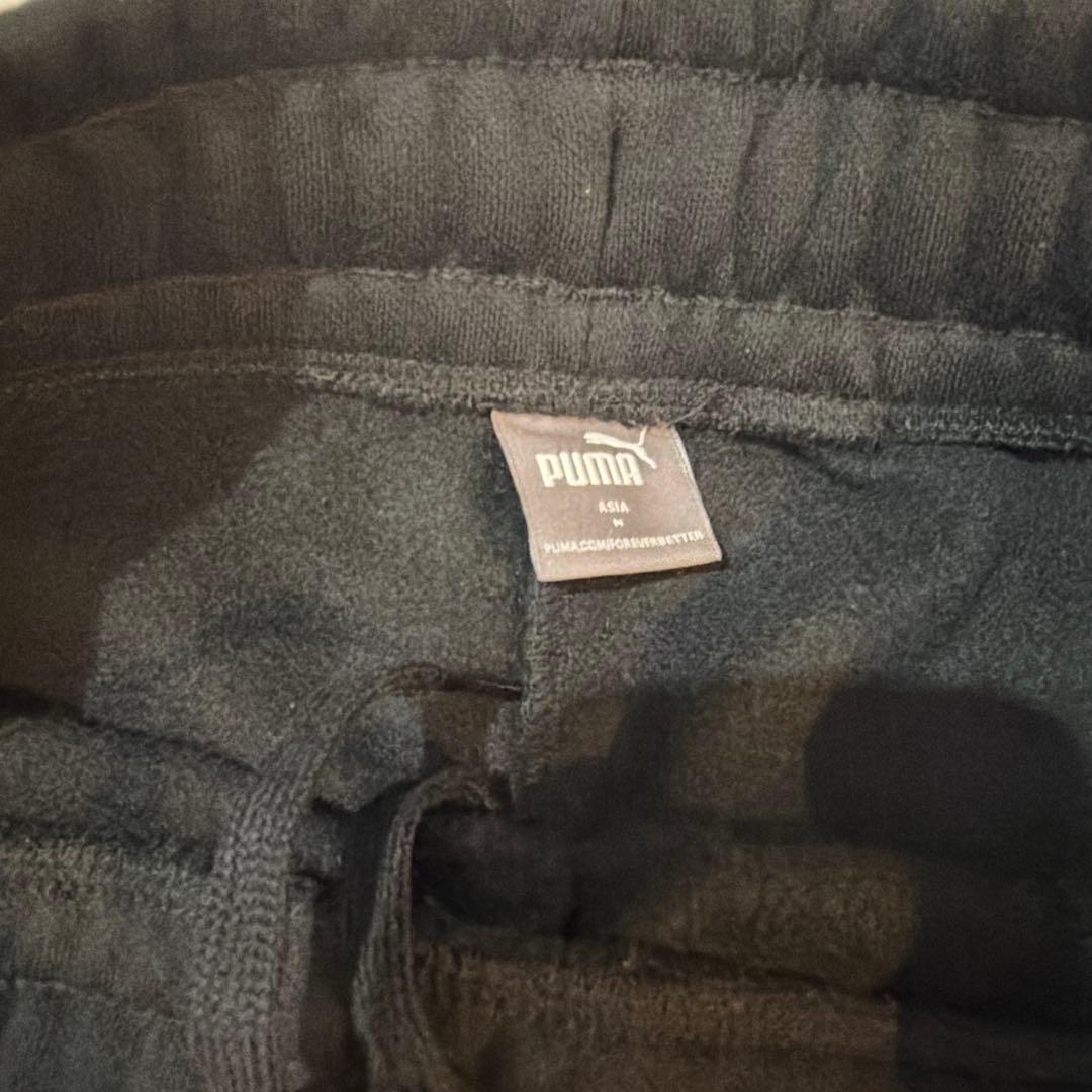 PUMA プーマ　黒　ジャージ　上下　セット　ランニングウェア　スポーツ