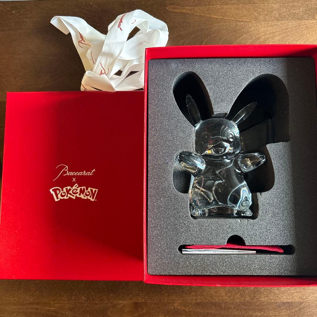 Baccarat ポケモン ピカチュウ クリスタルフィギュア