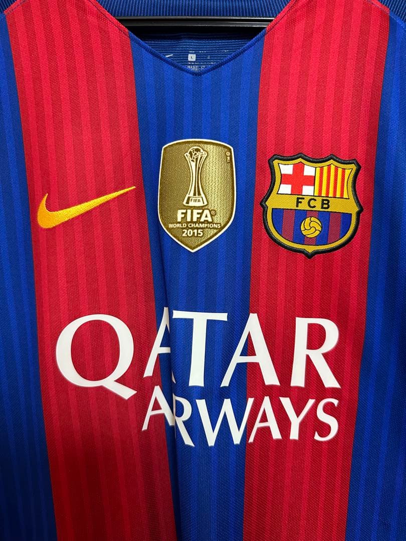 バルセロナ 16-17 CL仕様 ユニフォーム メッシ