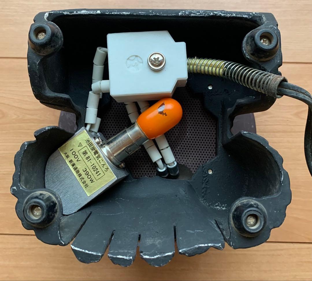 茶道具　電熱ヒーター（強弱切替スイッチ付）