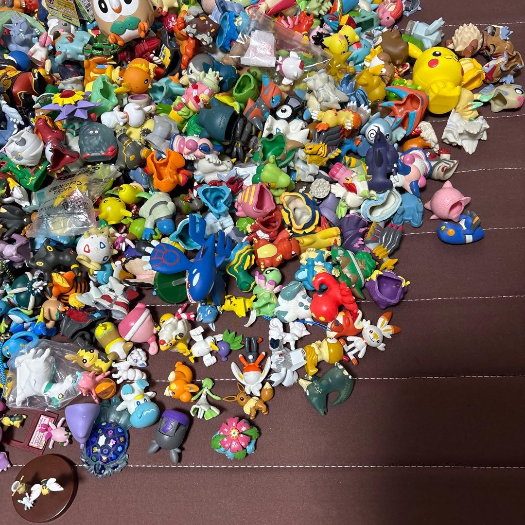 モンコレ　ポケモンキッズ　クリア　指人形　ポケモン　フィギュア　立体図鑑