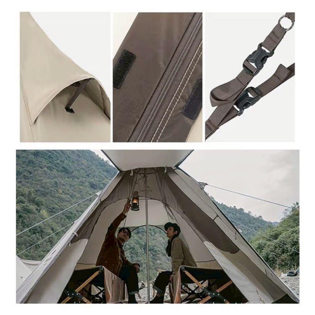 新品 Naturehike ネイチャーハイク 大型 ワンポールテントベルテント