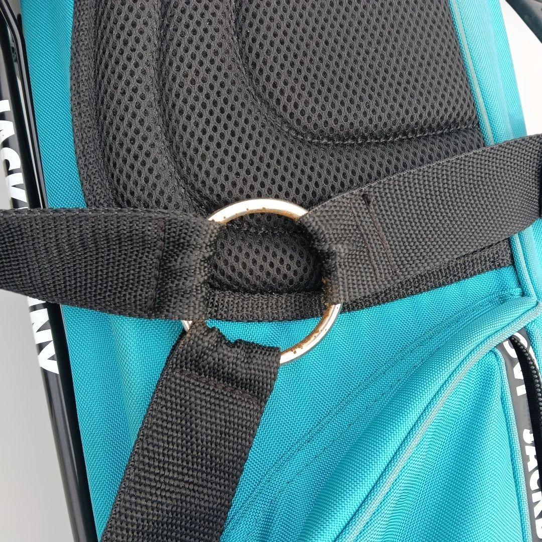 ジョニー　JACK BUNNY ターコイズ キャディバッグ