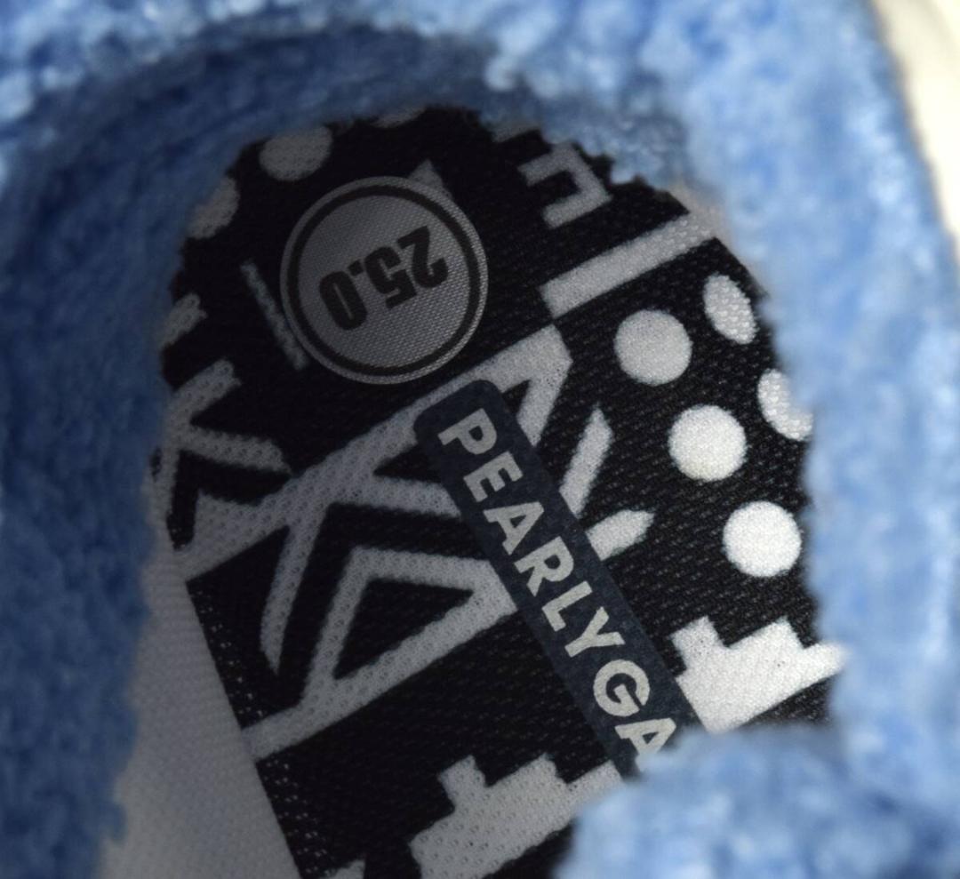 未使用4.1万 パーリーゲイツ ミドルカット ボア ゴルフシューズ 25cm