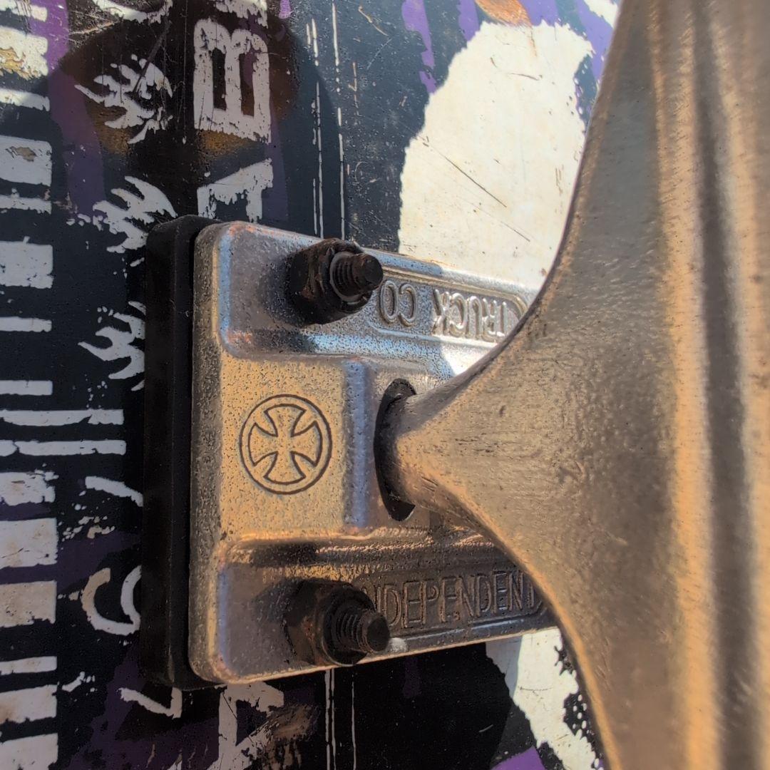 スカルデザイン スケートボード コンプリート