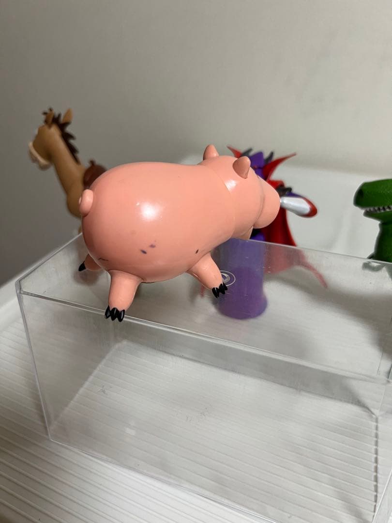 トイストーリーフィギュアセット（ハム、ブルズアイ、ザーグ、レックス）（マテル製）