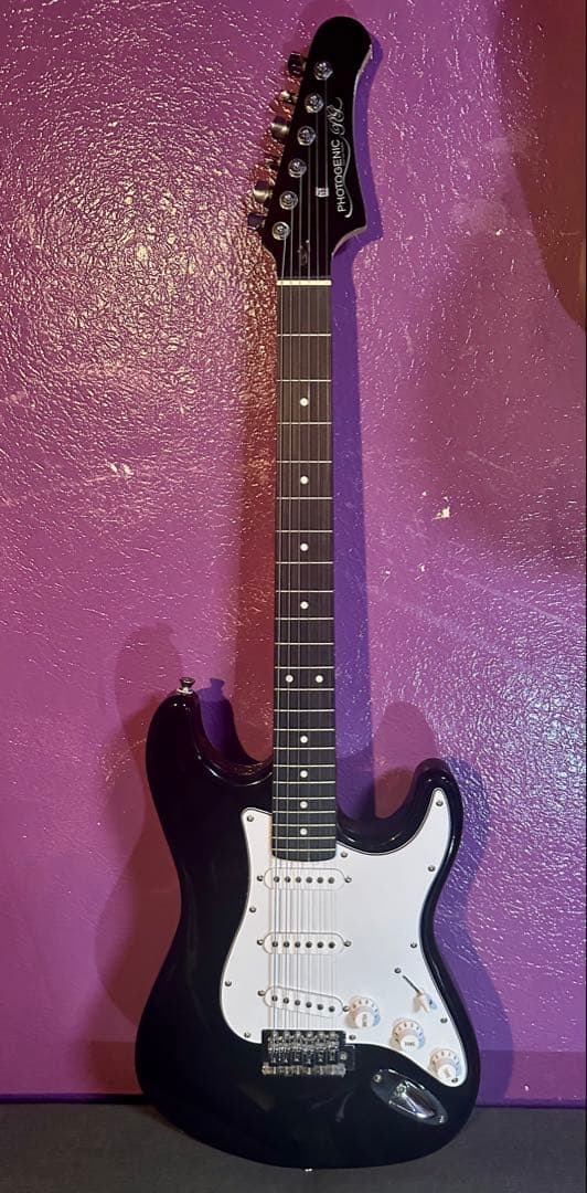 PHOTOGENIC ブラック エレキギター