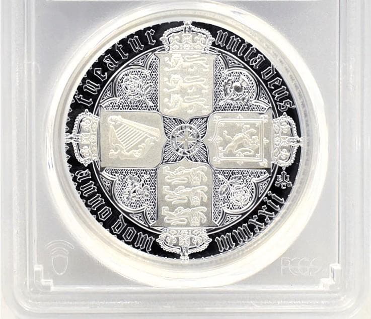 2022マスターピースゴシッククラウン2oz銀貨 PR70 (新品未使用)170