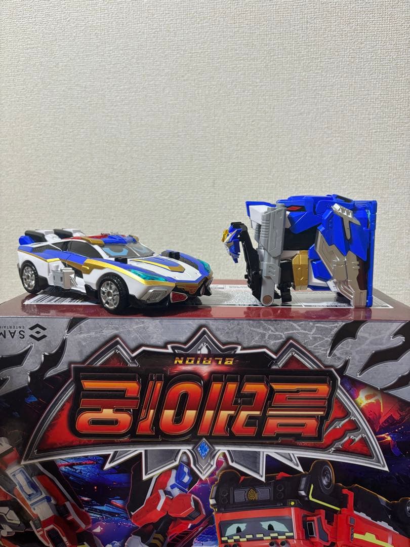 メタルカードボットW グランブルーレオン　ブレイオン&ブルーコップW