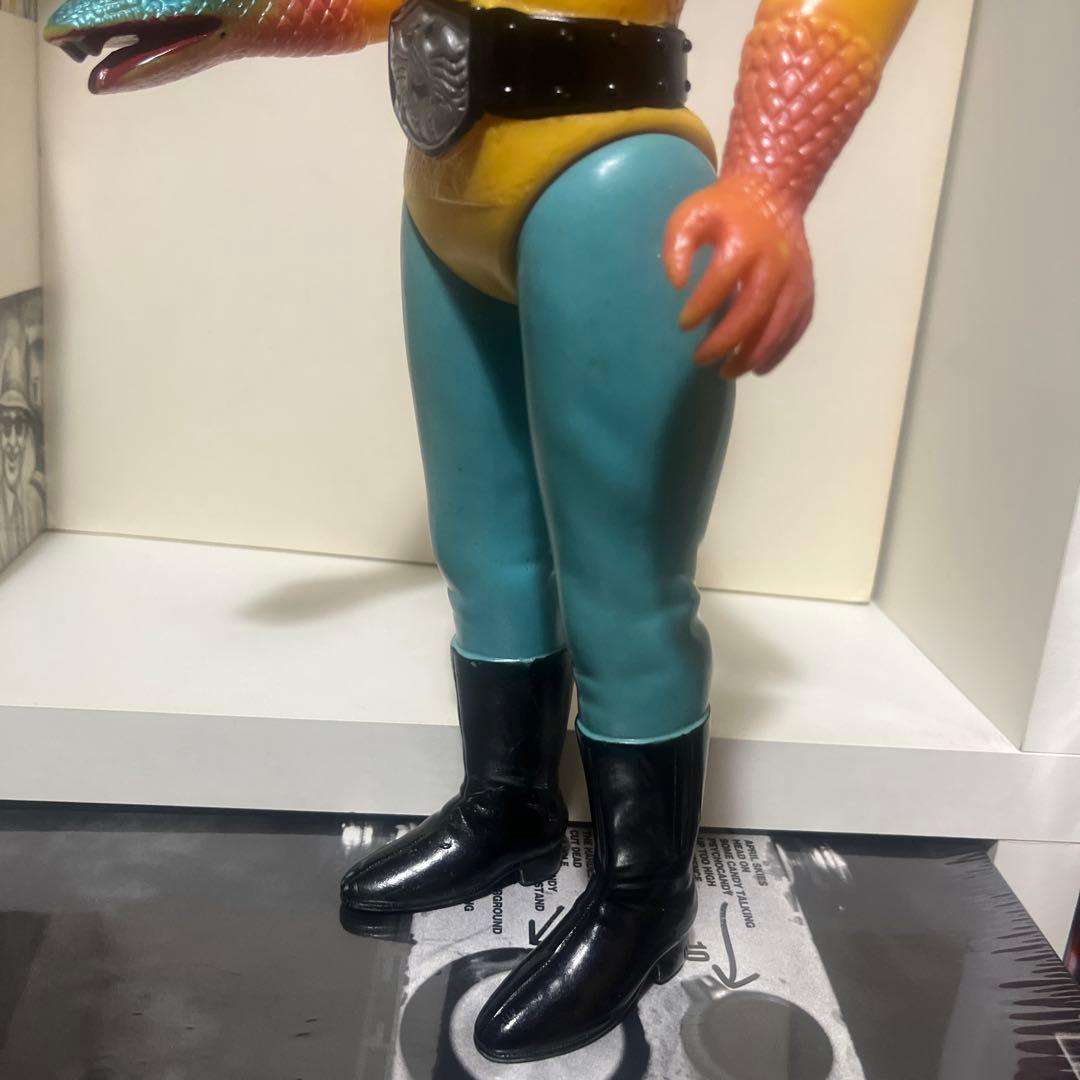 旧バンダイ製 コブラ男 キングサイズ 美品 ソフビ フィギュア 怪人