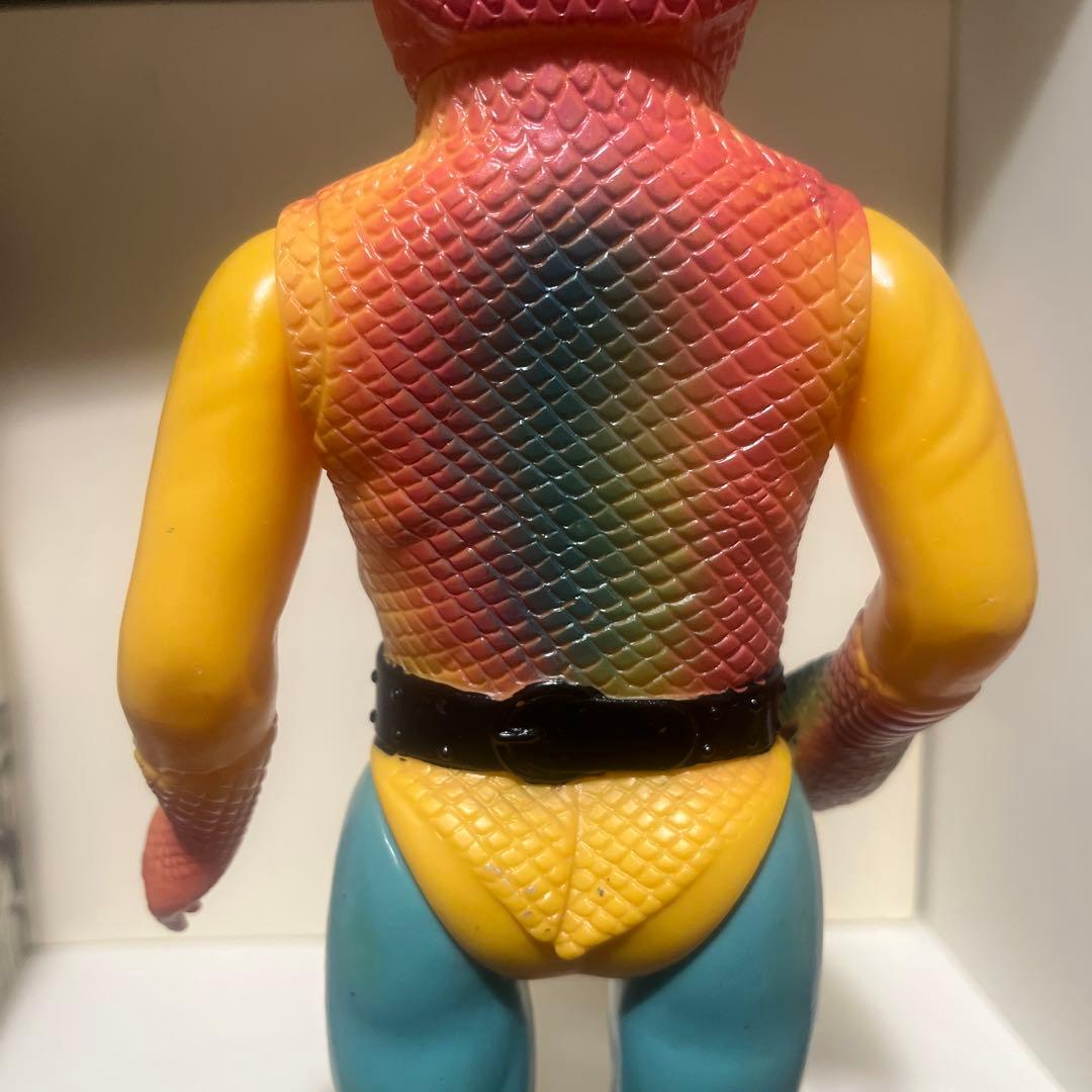 旧バンダイ製 コブラ男 キングサイズ 美品 ソフビ フィギュア 怪人