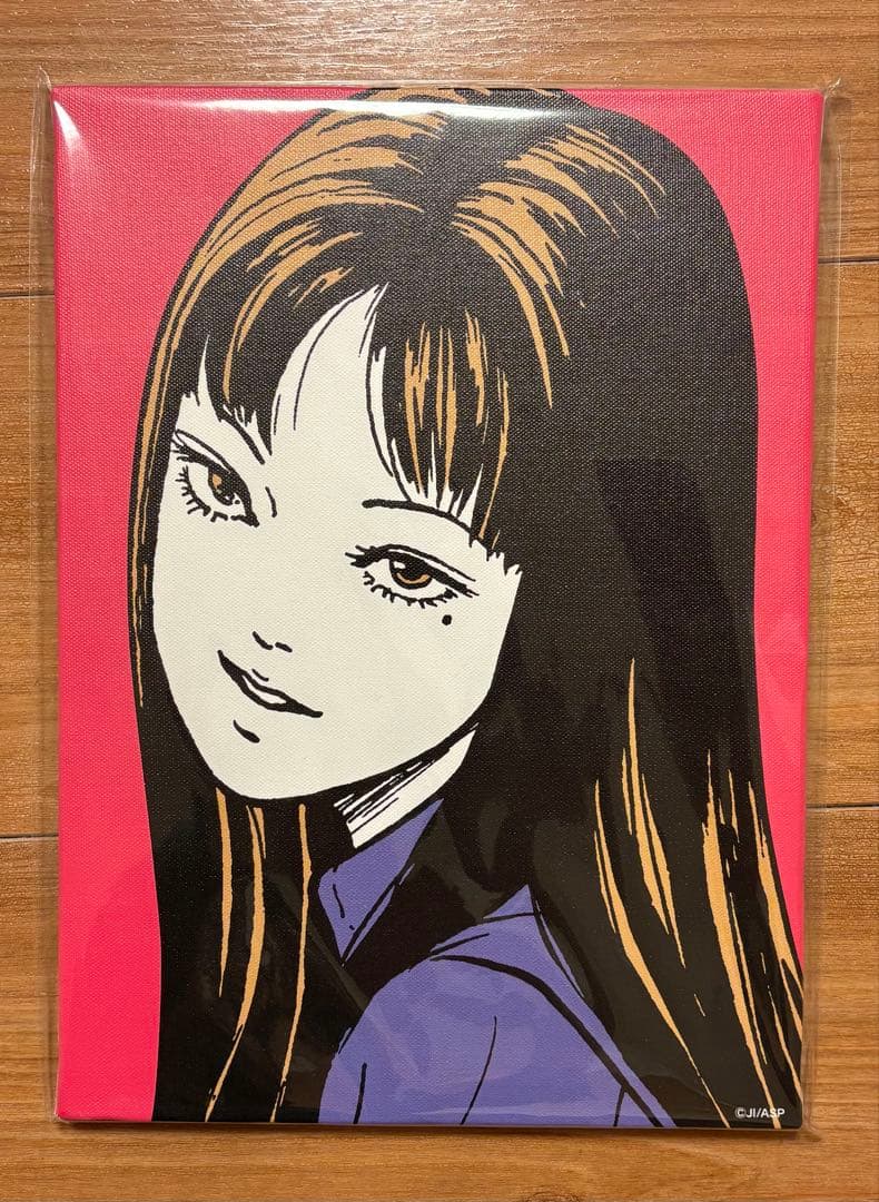 富江　アートボード　4色セット　伊藤潤二　キャンバス　キャラクターグッズ