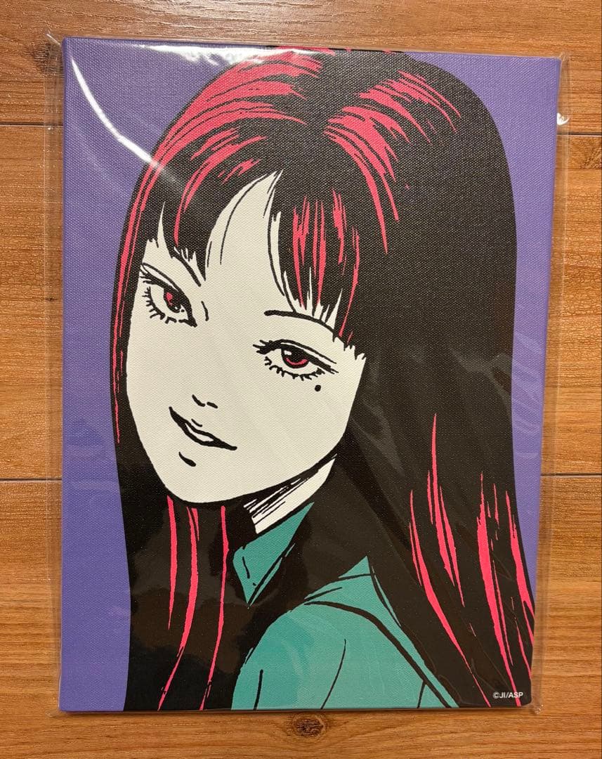 富江　アートボード　4色セット　伊藤潤二　キャンバス　キャラクターグッズ