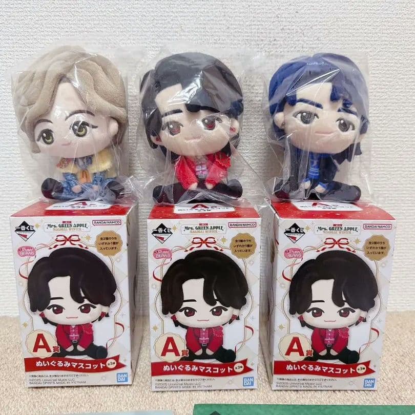 ミセスグリーンアップル　ローソン一番くじA賞コンプとクリアファイルのセット