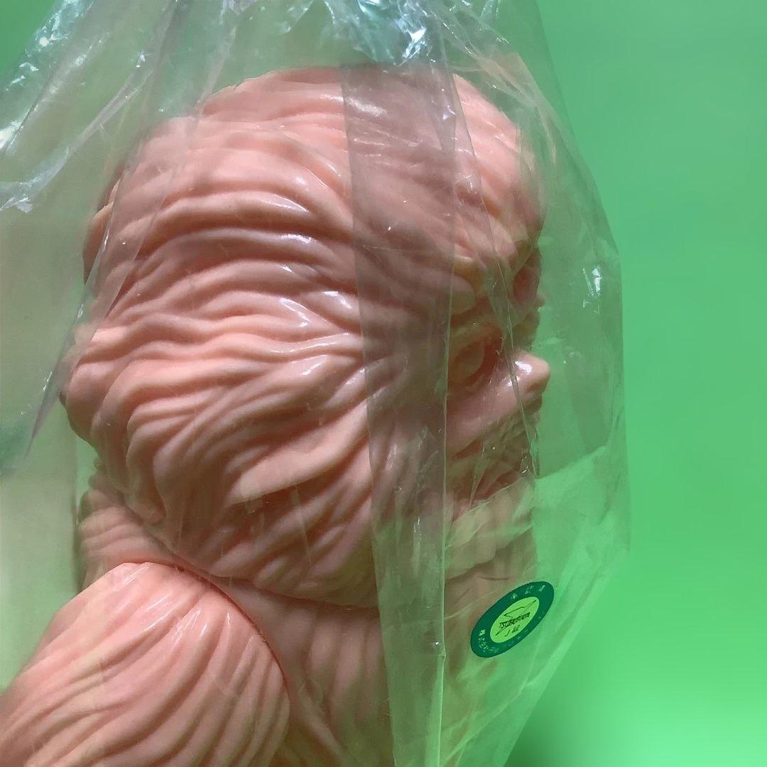 M1号★ソフビ★ウルトラマン★伝説怪獣★ウー★肌色成形★未開封★未塗装★円谷プロ