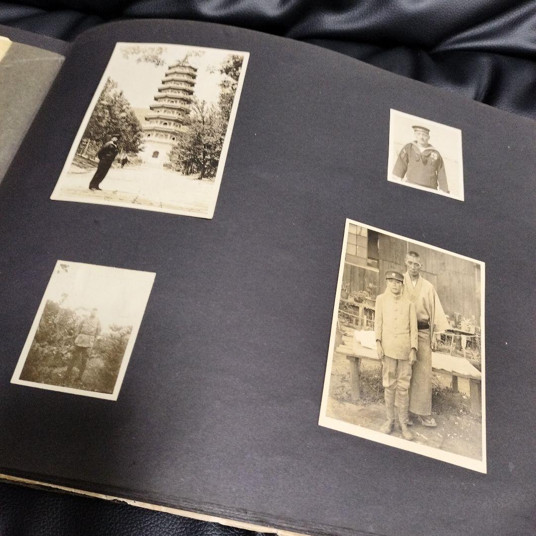 旧日本軍 軍人 戦前 戦時中 白黒写真集 アルバム 骨董