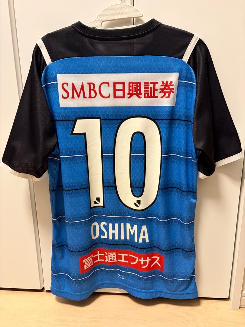 川崎フロンターレ　優勝記念ユニフォーム　2021 大島僚太 10 XL