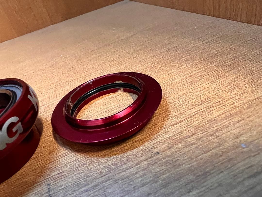 CHRIS KING ヘッドセット ノンスレッド レッド OS