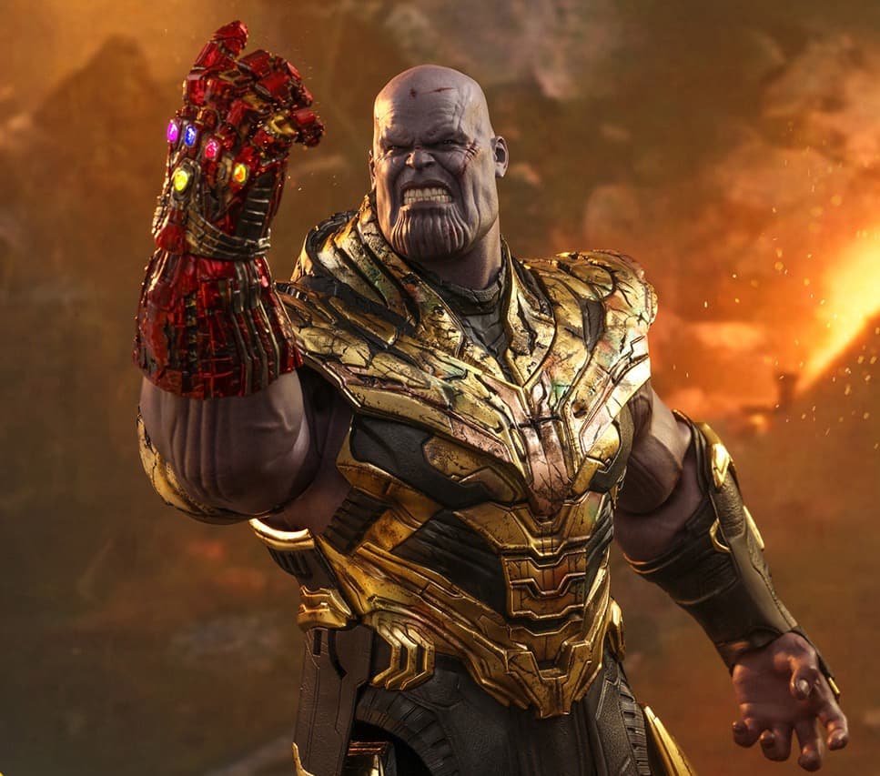 未開封 ホットトイズ　サノス（バトルダメージ版）