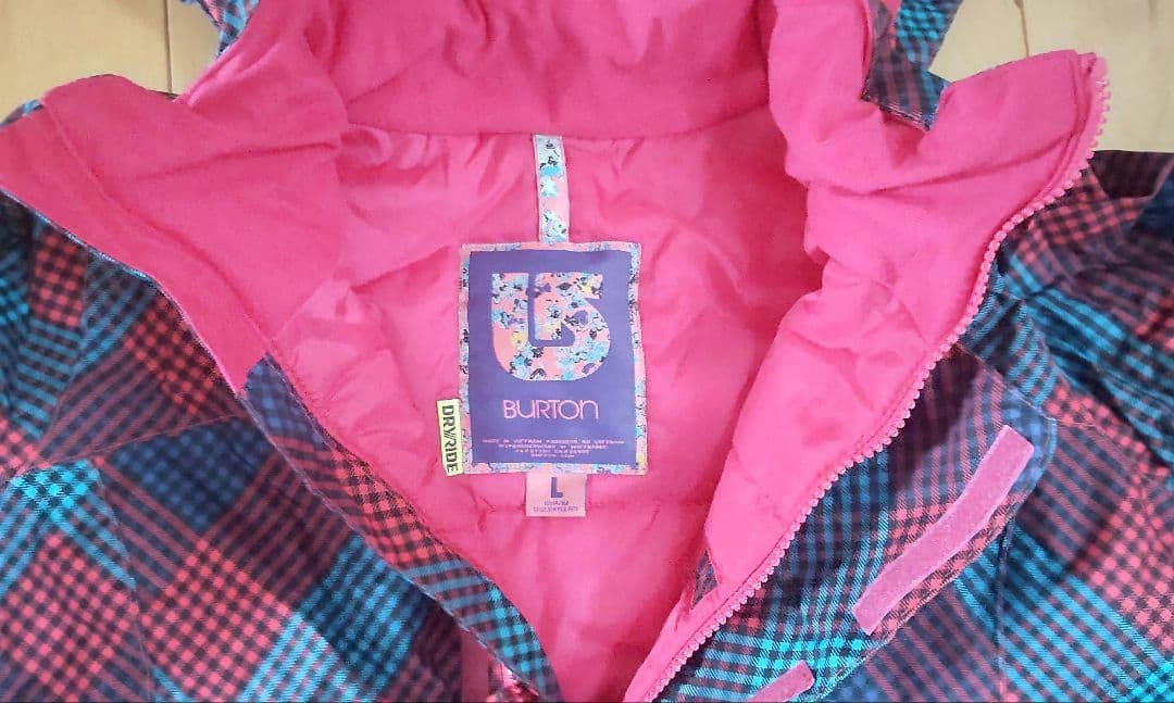 【新品】BURTON キッズウェアー 上下セット 赤 L