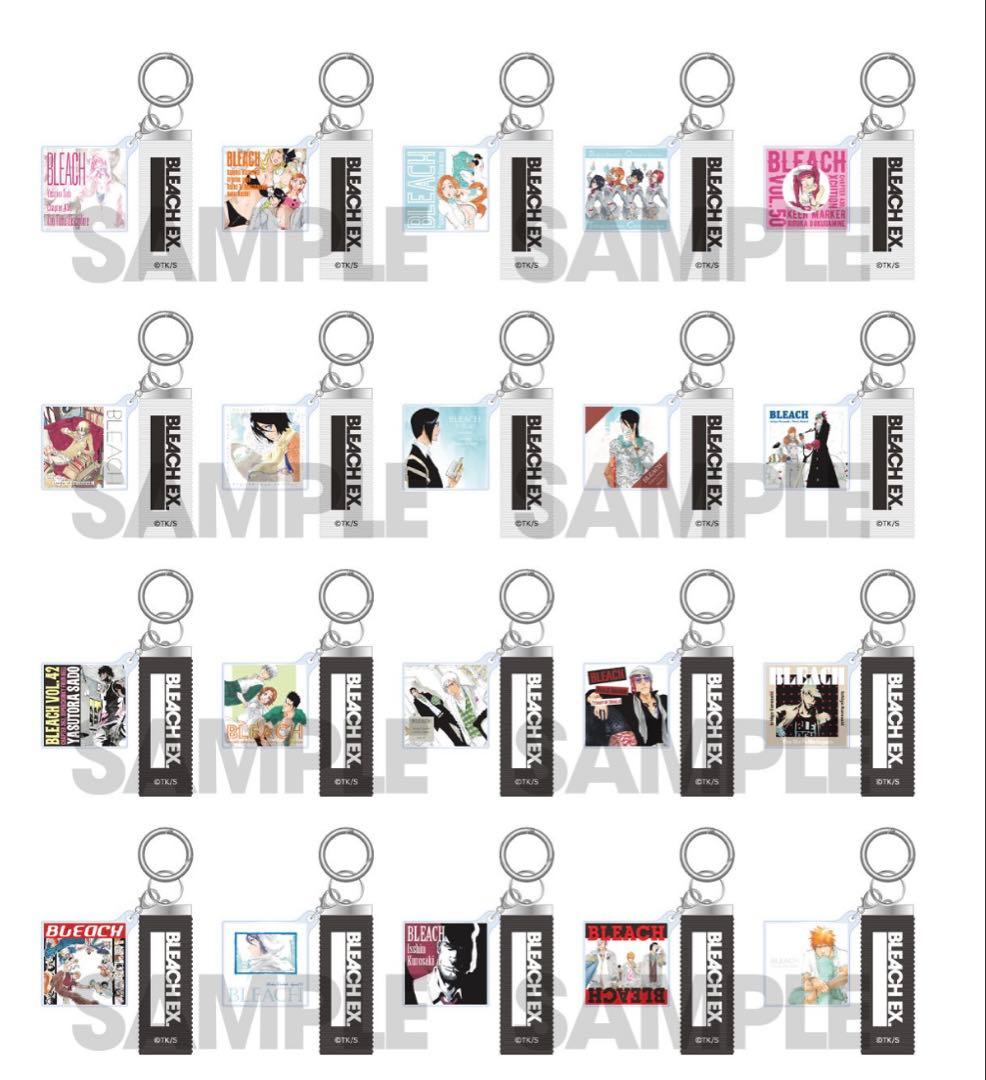 BLEACH EX.レコードジャケットキーチェーンコレクションコンプリートBOX