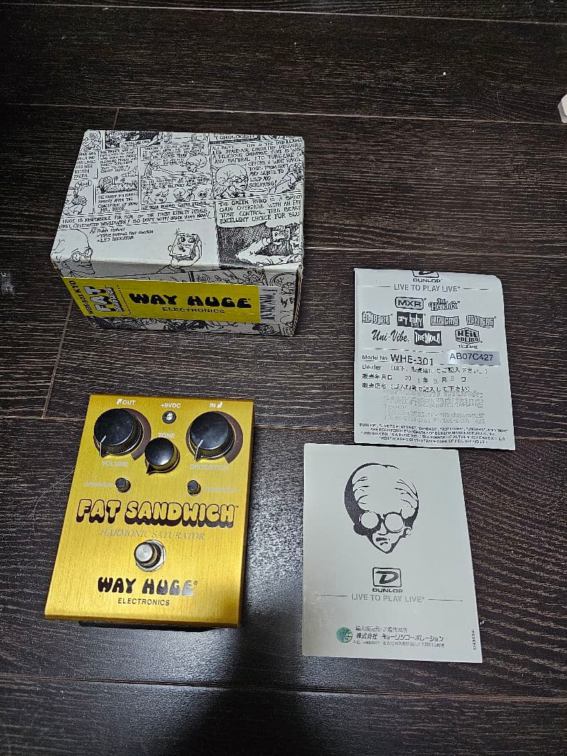 動作確認済み美品 WAY HUGE FAT SANDWICH ディストーション