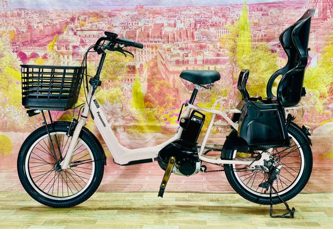 K2670 [大容量12Ah]電動自転車パナソニックギュットアニーズ 子供乗せ