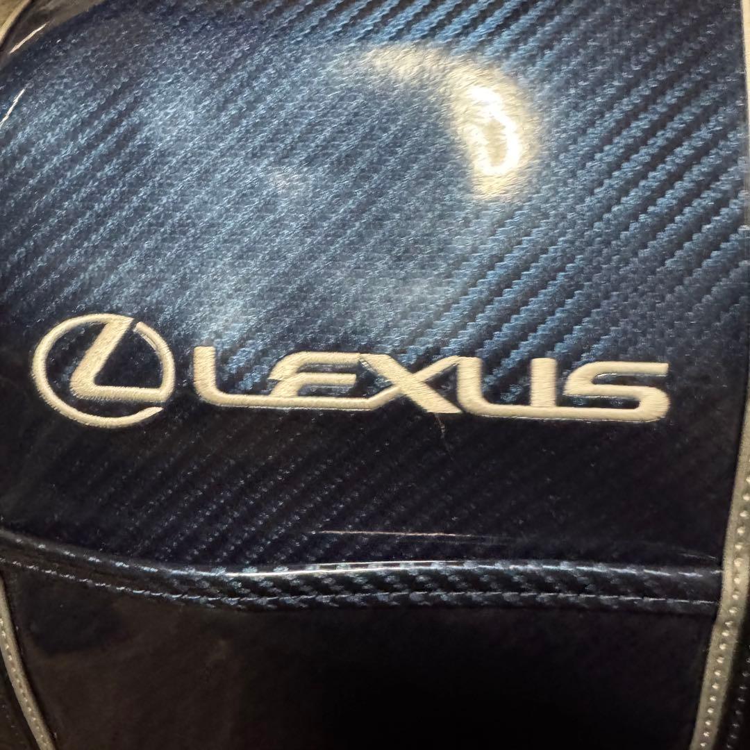 Lexus ゴルフボストンバッグ大容量 ネイビー　ゴルフバッグ　レクサス