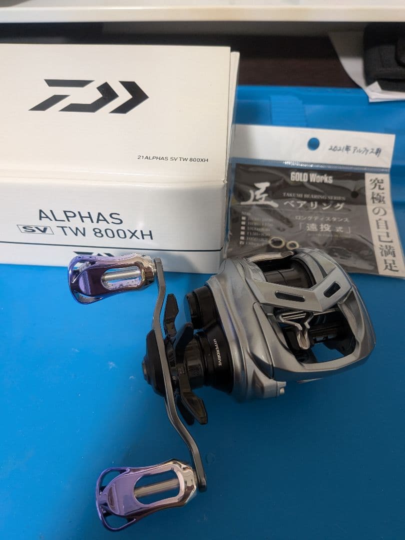 AOM専用 ※ジャンク※Daiwa ALPHAS SV TW 800XH