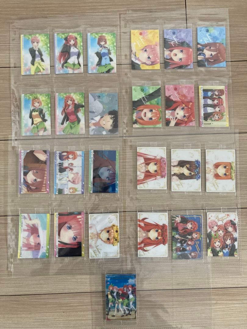 五等分の花嫁　ウエハース(7弾分)　コンプリートセット