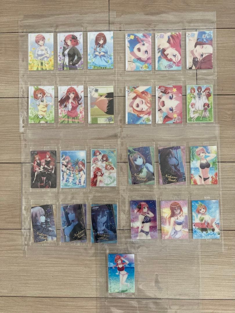 五等分の花嫁　ウエハース(7弾分)　コンプリートセット