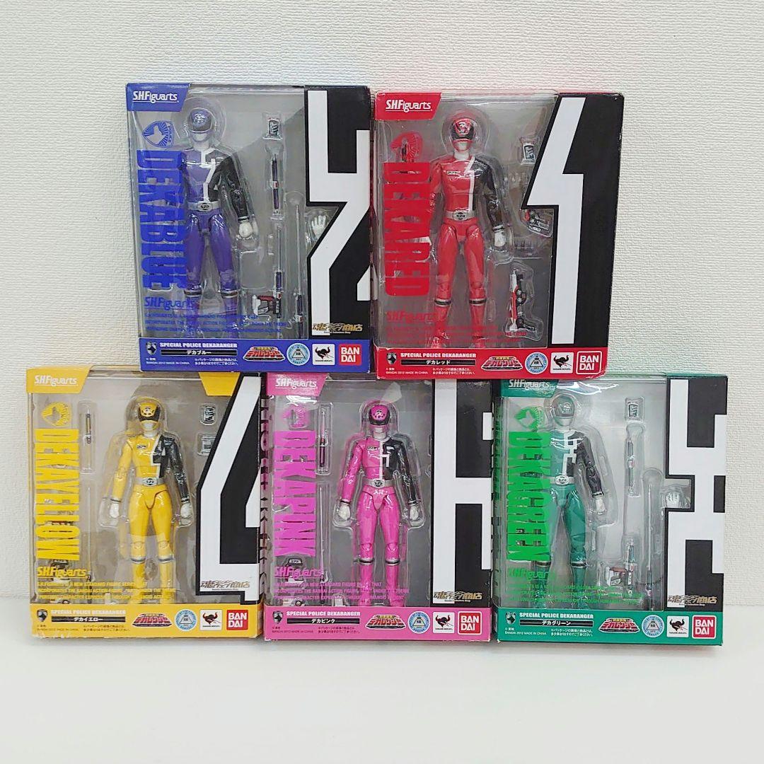 S.H.Figuarts フィギュアーツ 特捜戦隊デカレンジャー 5体セット