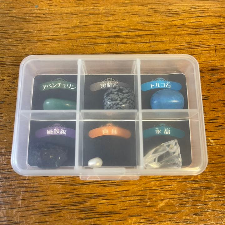 鉱物コレクション　&  図鑑　ルーペ