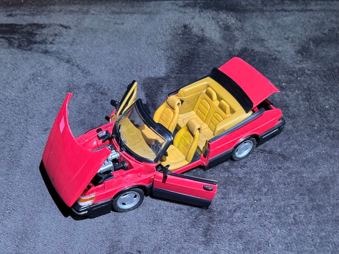 ミニカー ANSON SAAB 900 Turbo Cabriolet