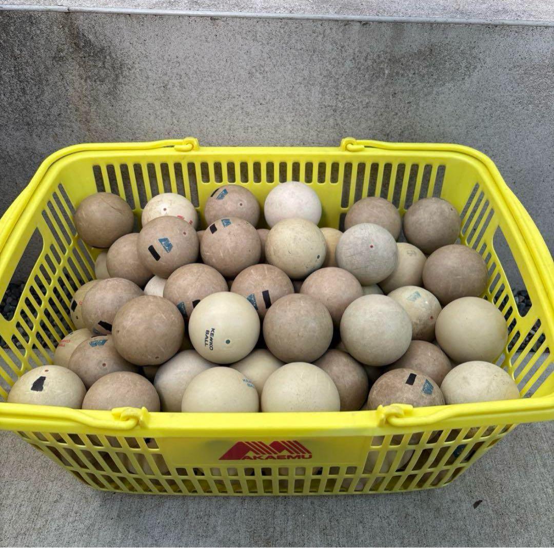 【早い者勝ち】ソフトテニス ボール 60球 中古