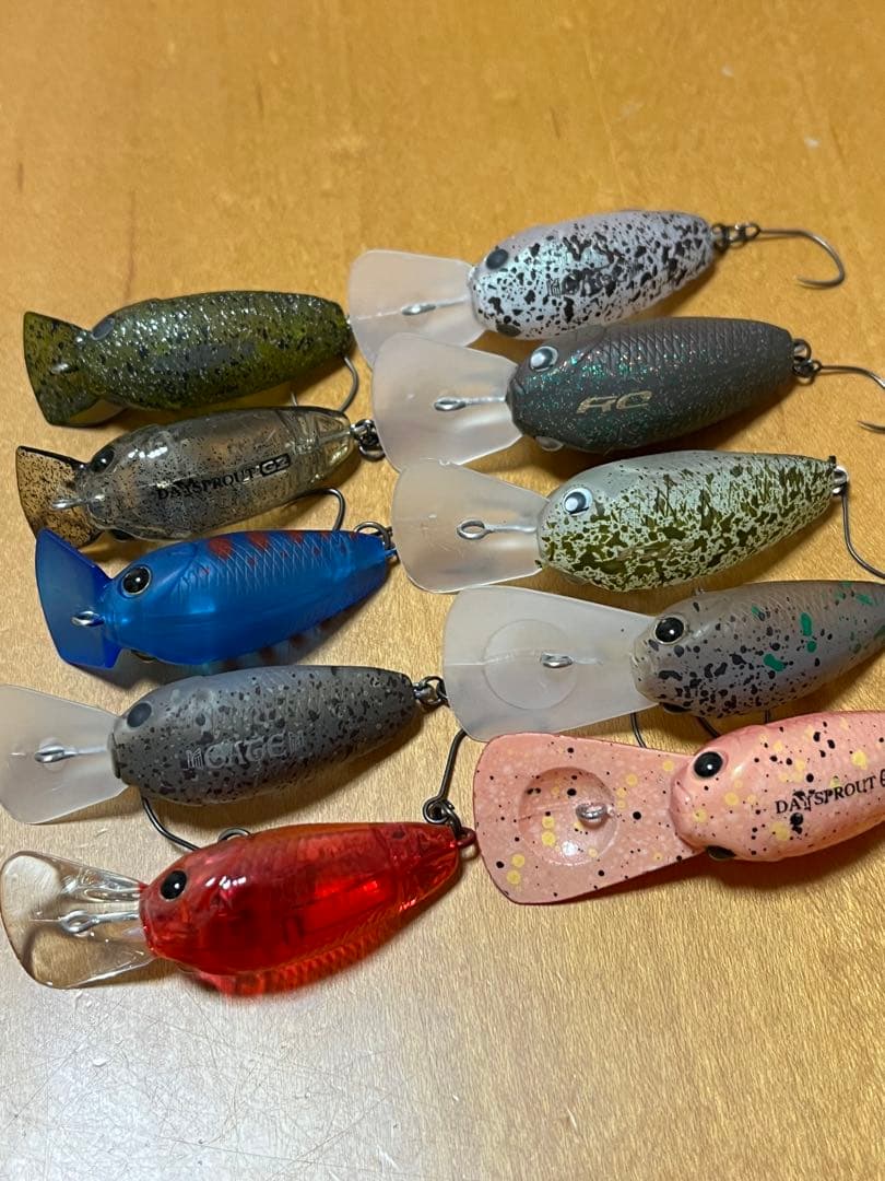 エリアトラウト　クランク46個セット