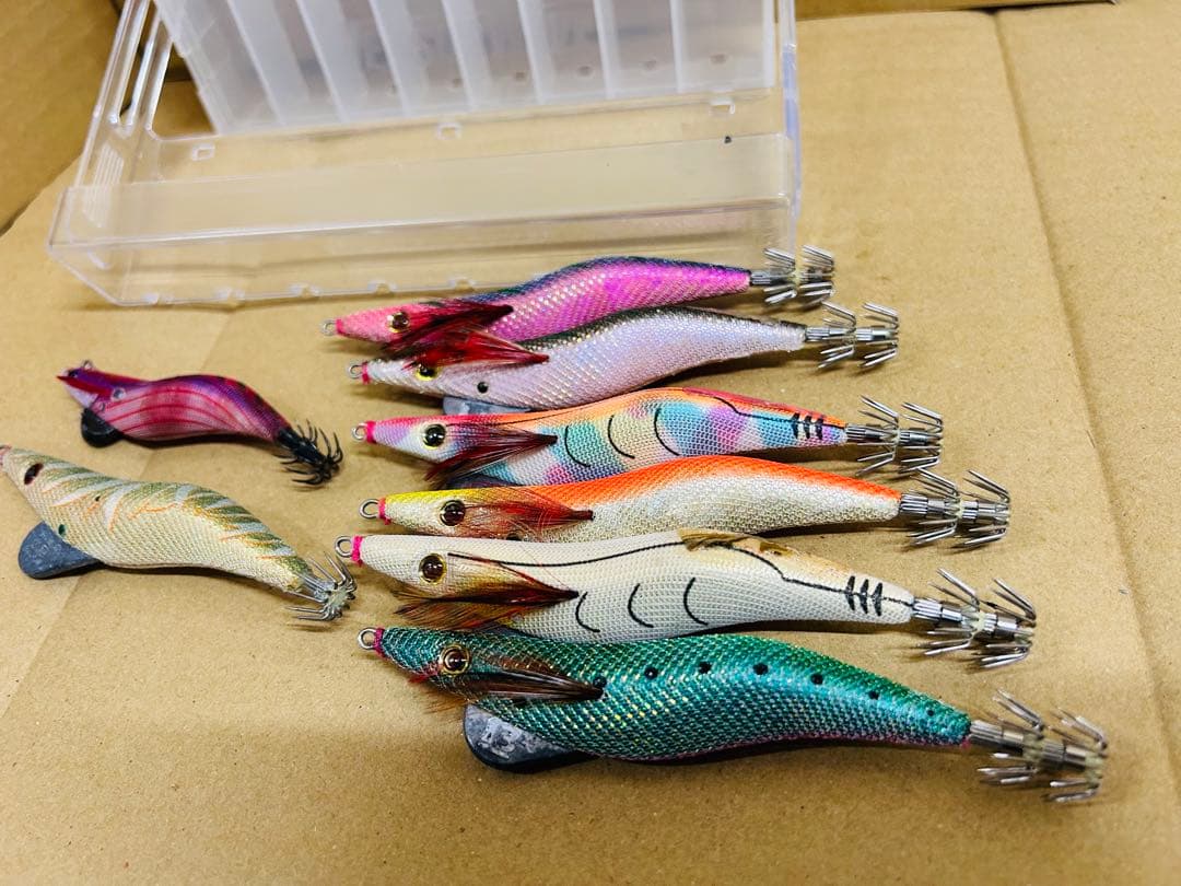 餌木　ダートマックス　エギマル ケースセット　８個