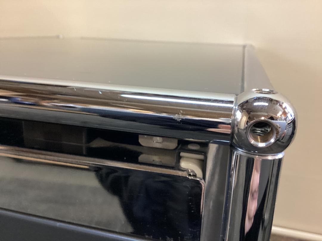 鍵付き　USMハラー　ロールボーイ　２段　デスクワゴン　アントラサイト　C