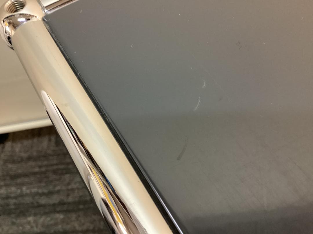 鍵付き　USMハラー　ロールボーイ　２段　デスクワゴン　アントラサイト　C